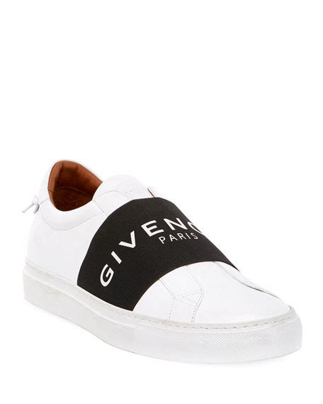 givenchy elastic slip on sneakers|givenchy black and white sneakers.